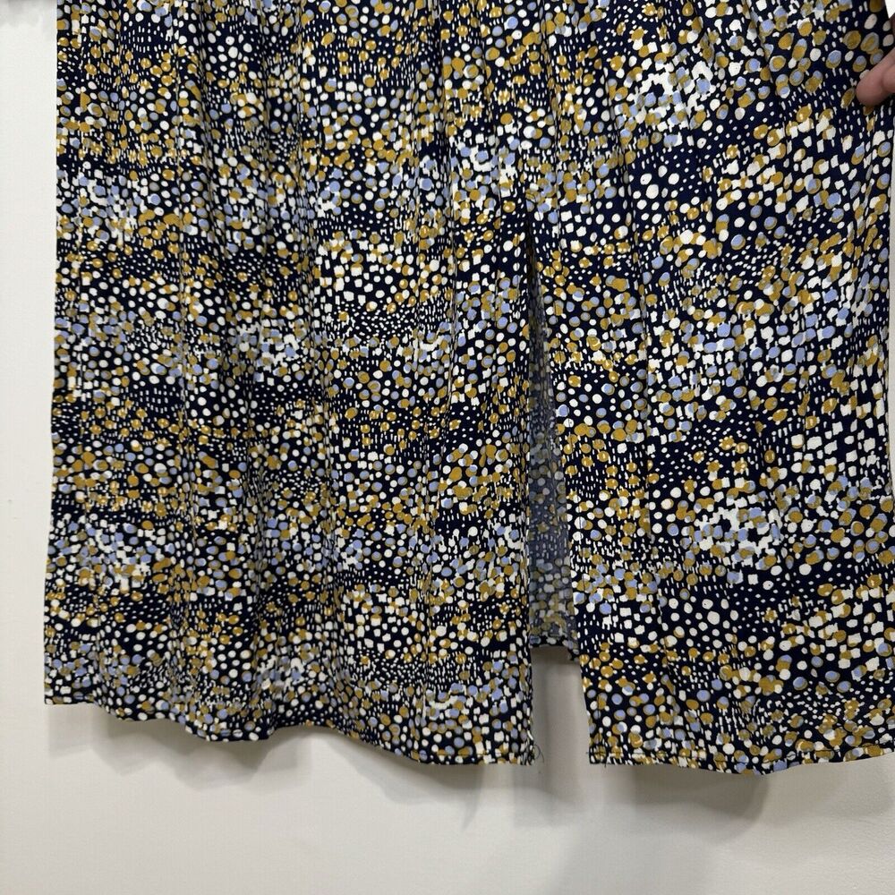 Eloquii Elements Mixed Dot Print Smocked Midi Dre… - image 7